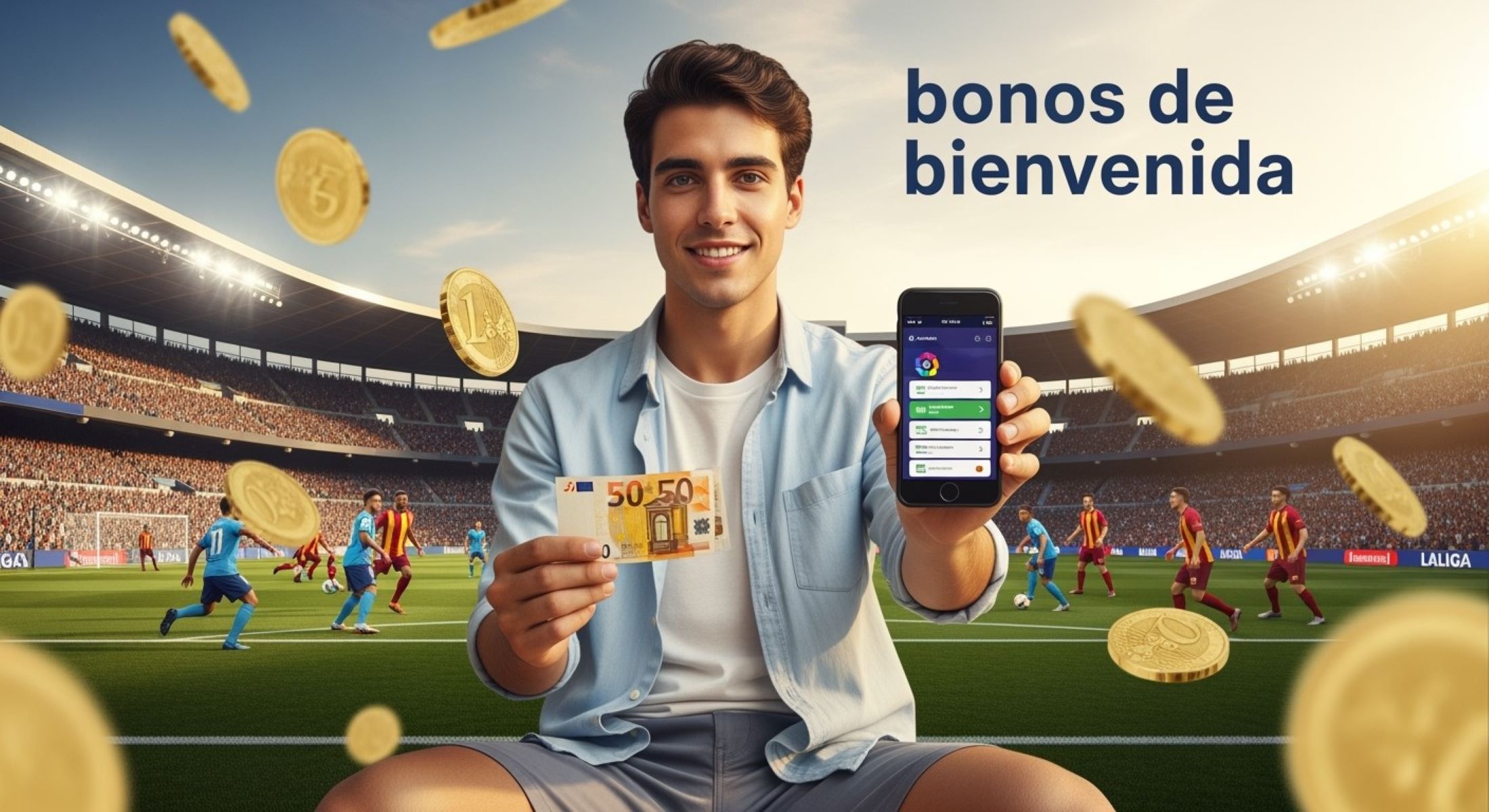 Bonos de bienvenida en casas de apuestas